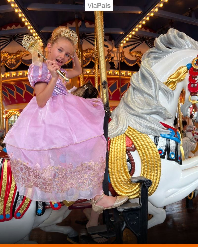 Matilda Salazar cumplió su sueño de ser princesa de Disney