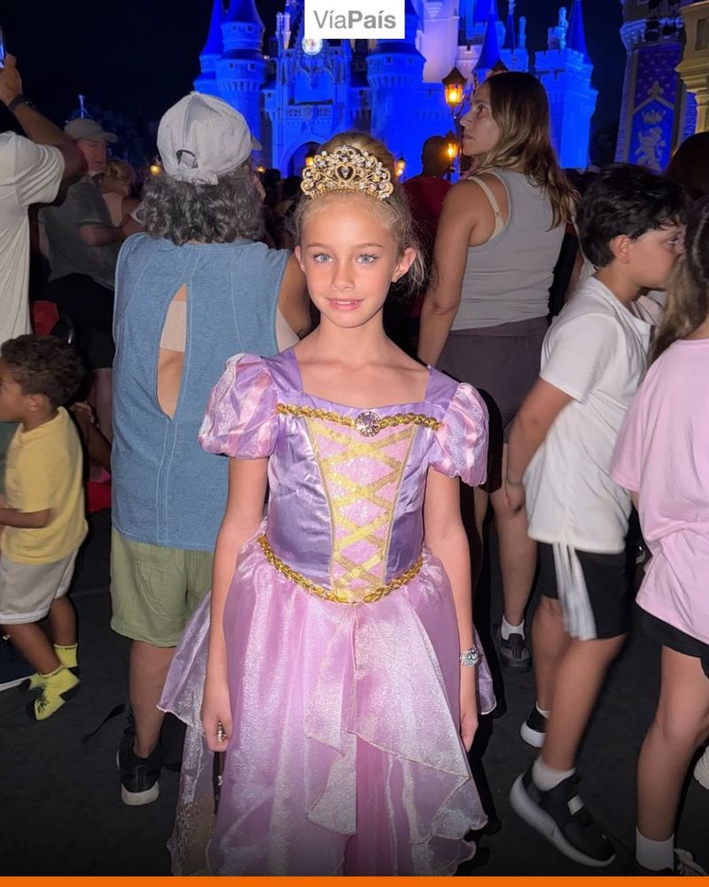 Matilda Salazar cumplió su sueño de ser princesa de Disney