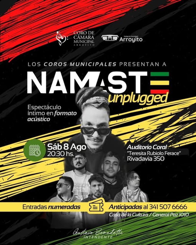 Namaste en el Auditorio Coral en versión Coros