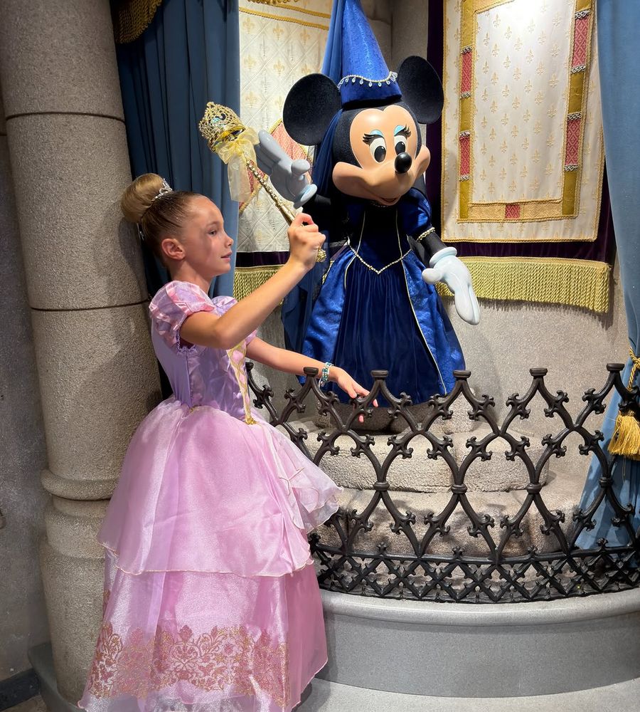 Matilda Salazar cumplió su sueño de ser una princesa de Disney