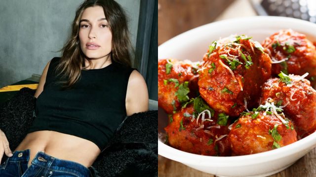 Hailey Bieber reveló su receta favorita de albóndigas de pollo y causó furor en las redes: cómo hacerlas en casa