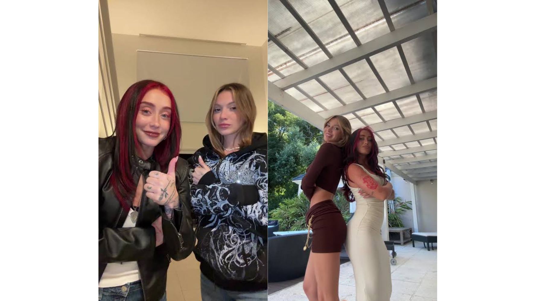 La influencers solían mostrarse juntas en redes.