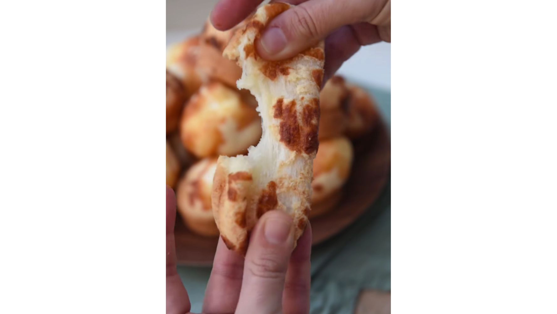 Así queda el chipá con esta receta.