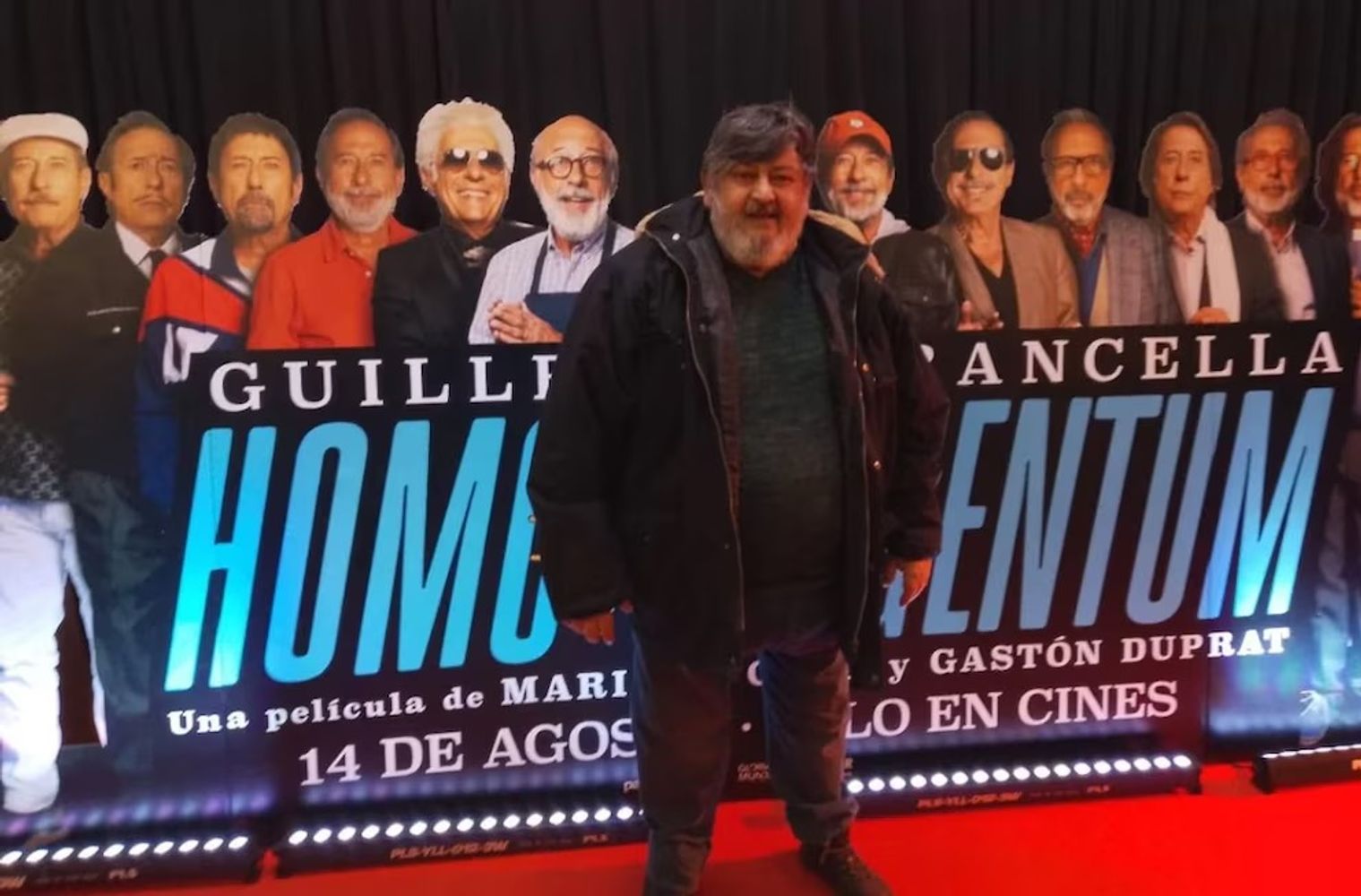 Palacio también participó en “Homo Argentum” y en reconocidas producciones del cine nacional.
