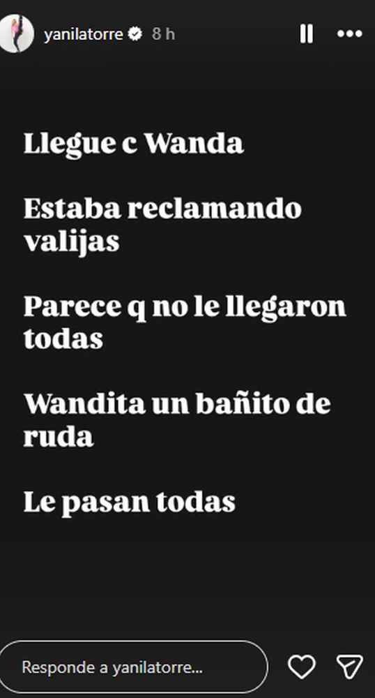 Yanina Latorre reveló que le pasó a Wanda Nara en Ezeiza
