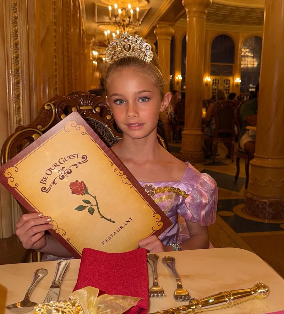 Matilda Salazar cumplió su sueño de ser una princesa de Disney