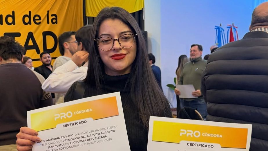 Rocío Piovano concejal Concejo Deliberante de Arroyito