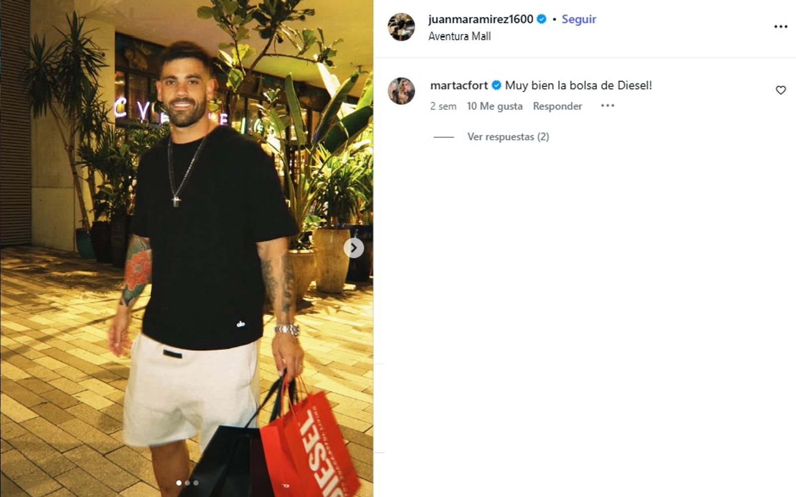 Marta Fort está conociendo a un joven uruguayo