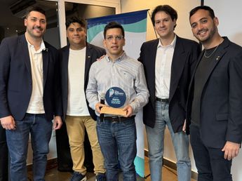 La UEJ distinguió al ingeniero Ezequiel Escobar como "Joven Empresario Jujeño 2026"