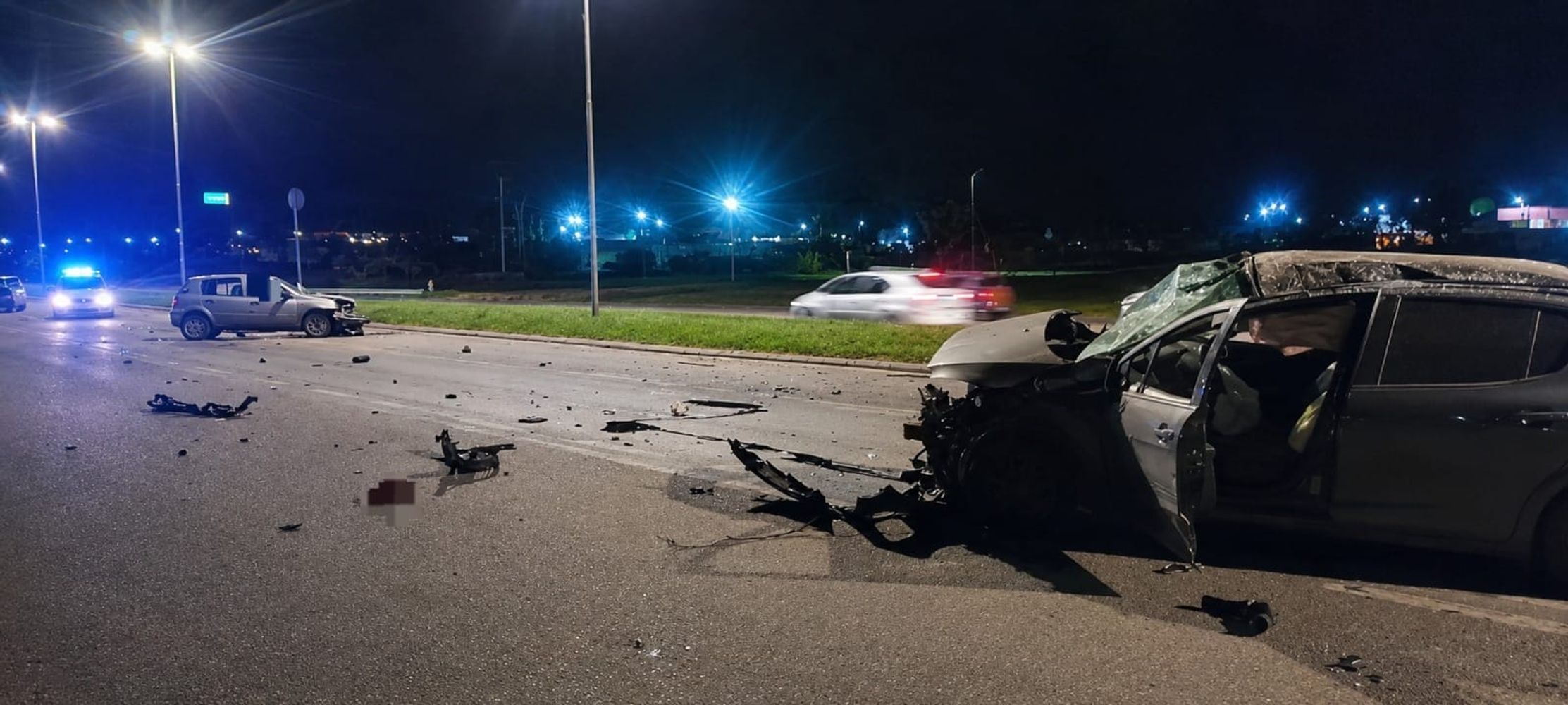 Choque frontal en la Ruta 19 de Córdoba.