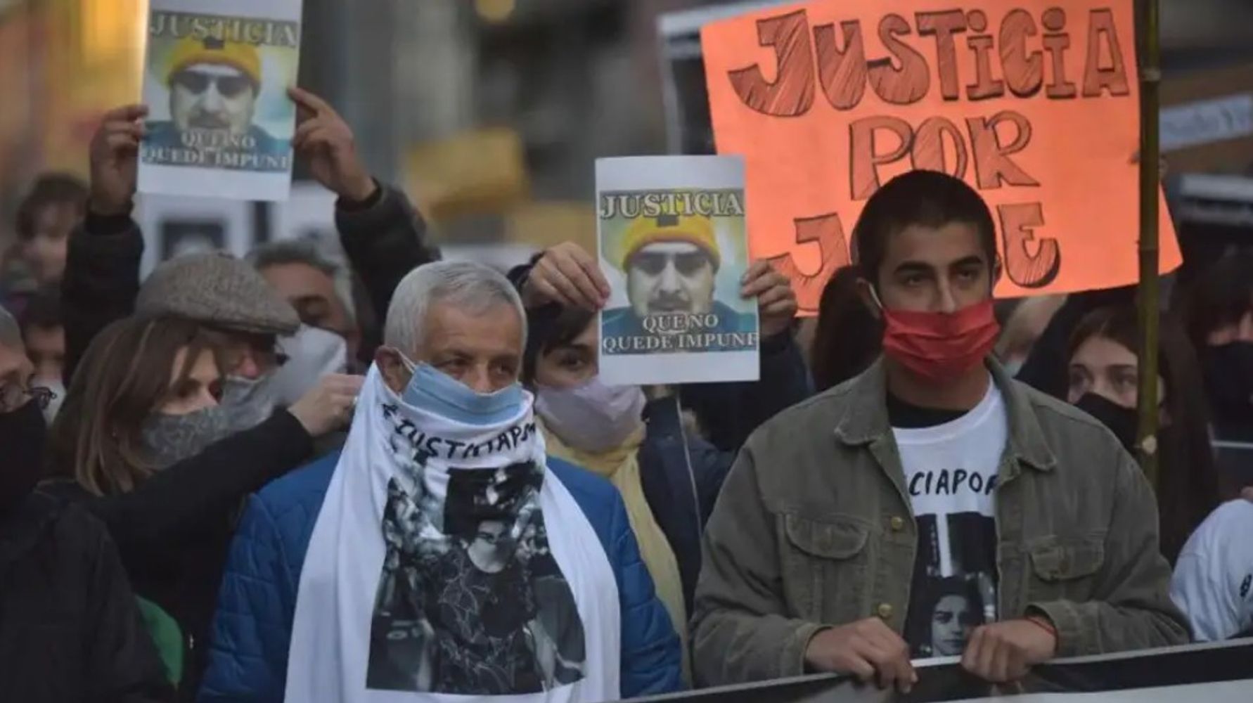 Miguel Laciar encabezó las marchas pidiendo por justicia luego del asesinato de su nieto Blas Correas