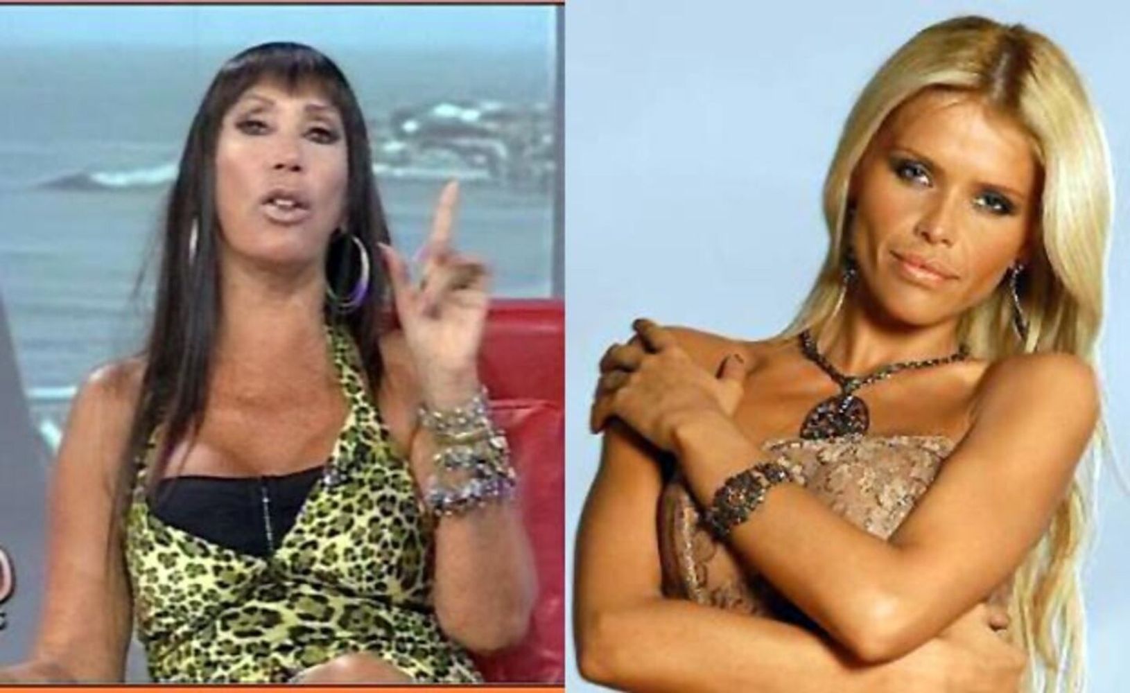Moria Casán y Nazarena Vélez.