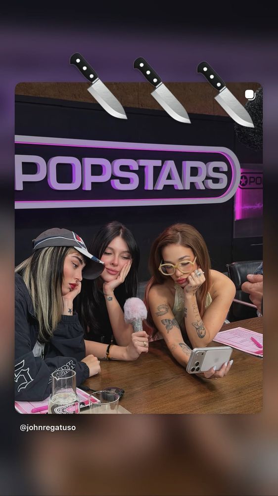 Nicki Nicoles, Sofi Gonet y Ángela Torres son compañeras en Popstars.