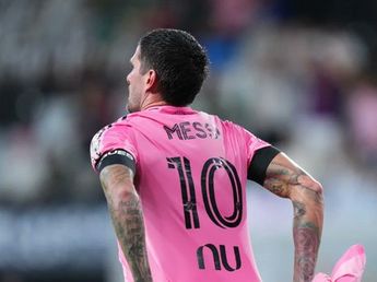 Dedicado a Lionel Messi: el gesto de Rodrigo De Paul al convertir un gol para el Inter Miami
