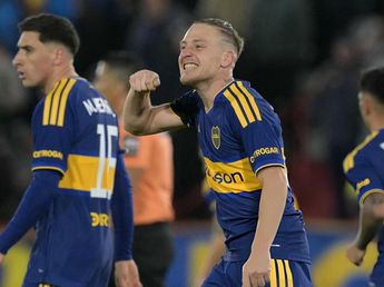 Con Enner Valencia en el palco, a Boca le apareció otro "goleador" y empató con Vélez 