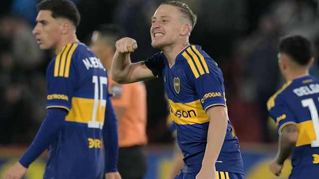 Boca empató ante Vélez y anotó su segundo gol consecutivo el "Rusito" Santiago Ascacíbar