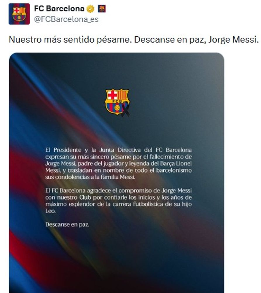 El comunicado de Barcelona.
