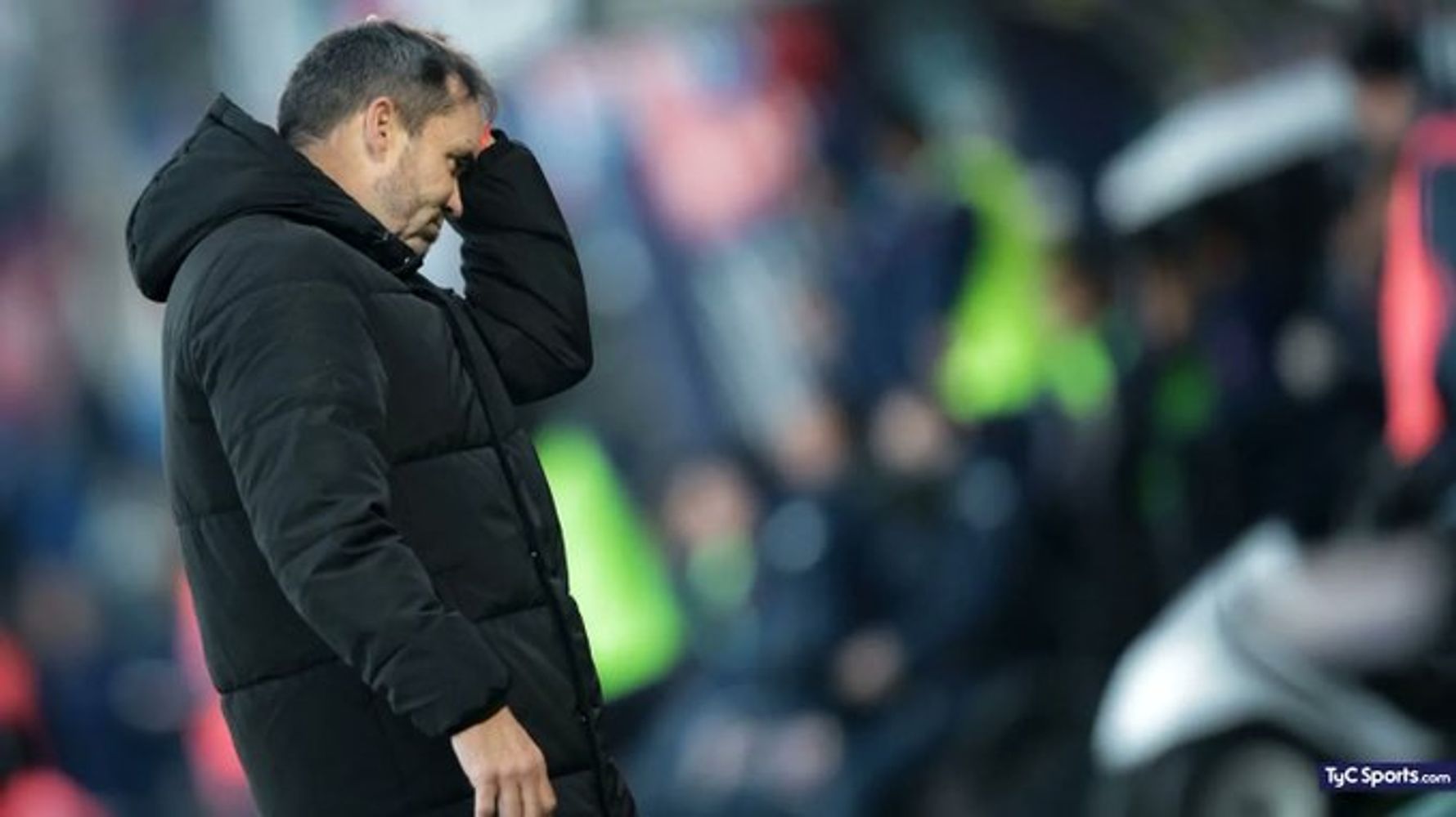 El "Chacho" Coudet, técnico de River.