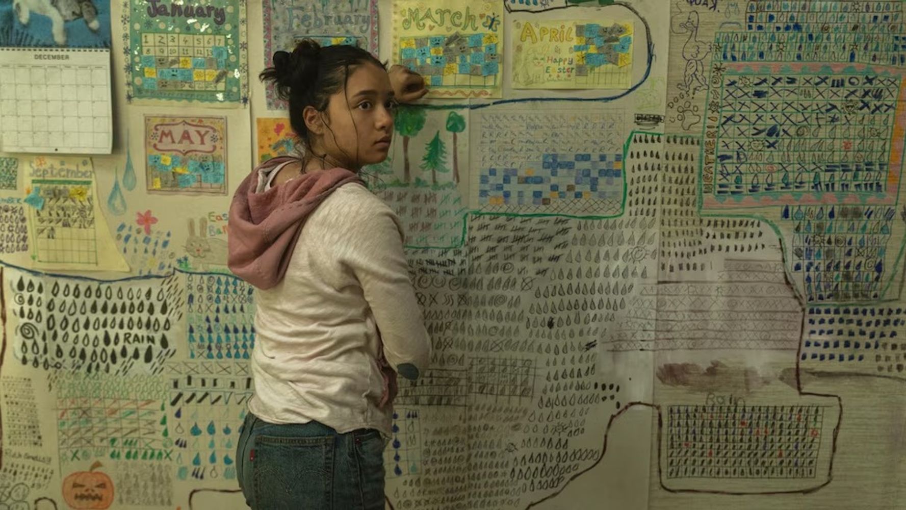 El encierro se convierte en el principal conflicto de la trama de la película.