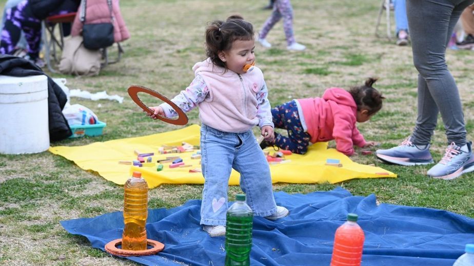 Punta Alta: Festejo del Día del Niño en el barrio Nueva Bahía