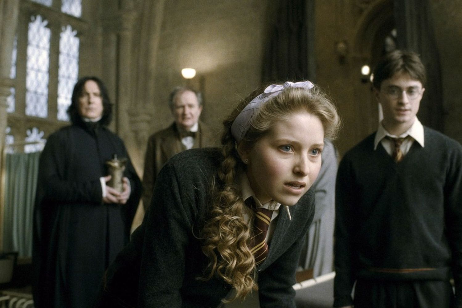 Jessie Cave en “Harry Potter”.
