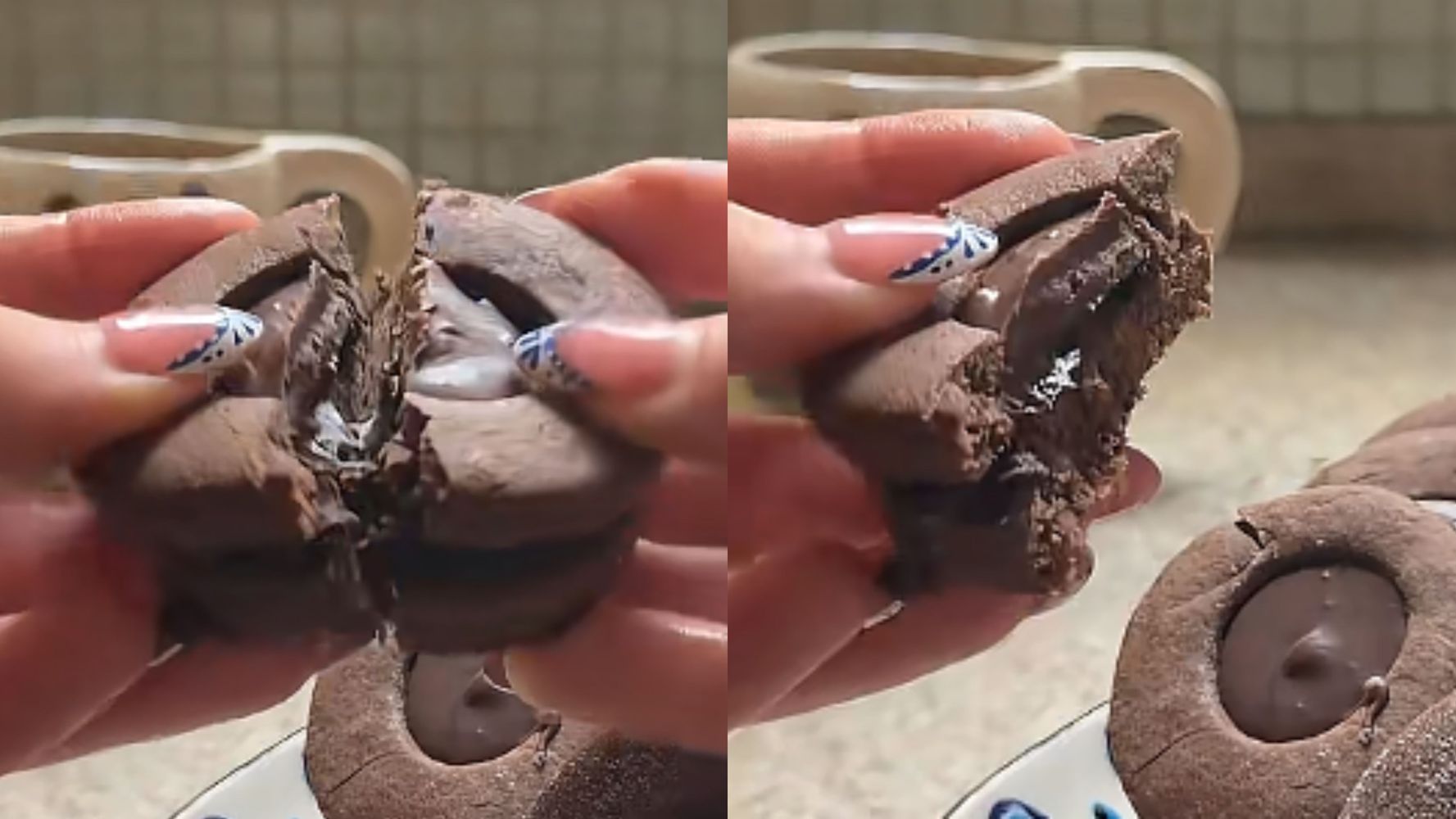 Así quedan las galletitas.