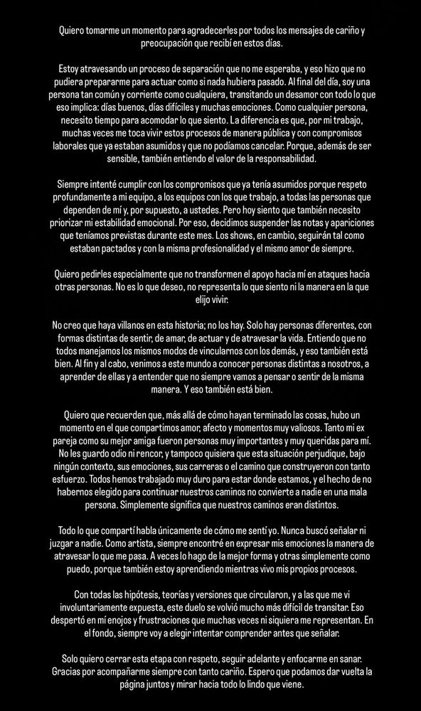 Las palabras de La Joaqui tras la emisión del programa.