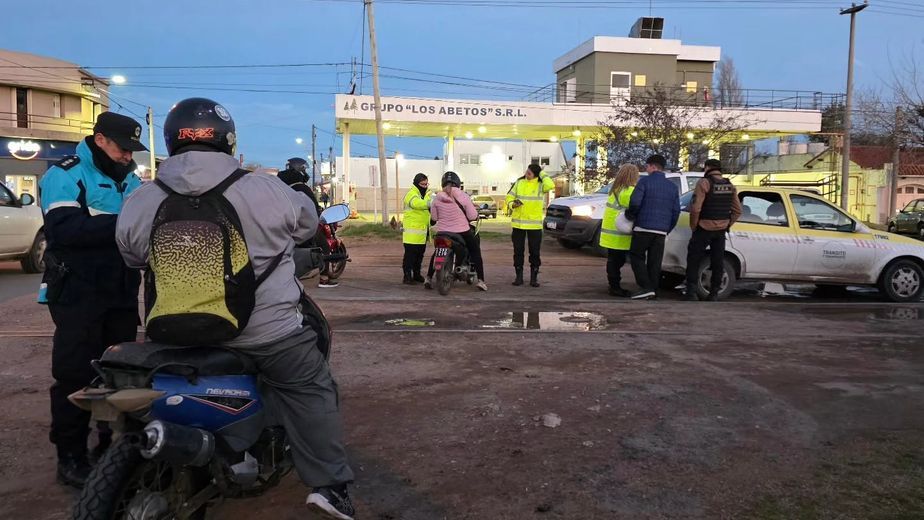Operativo sorpresa en Punta Alta: 8 motos secuestradas