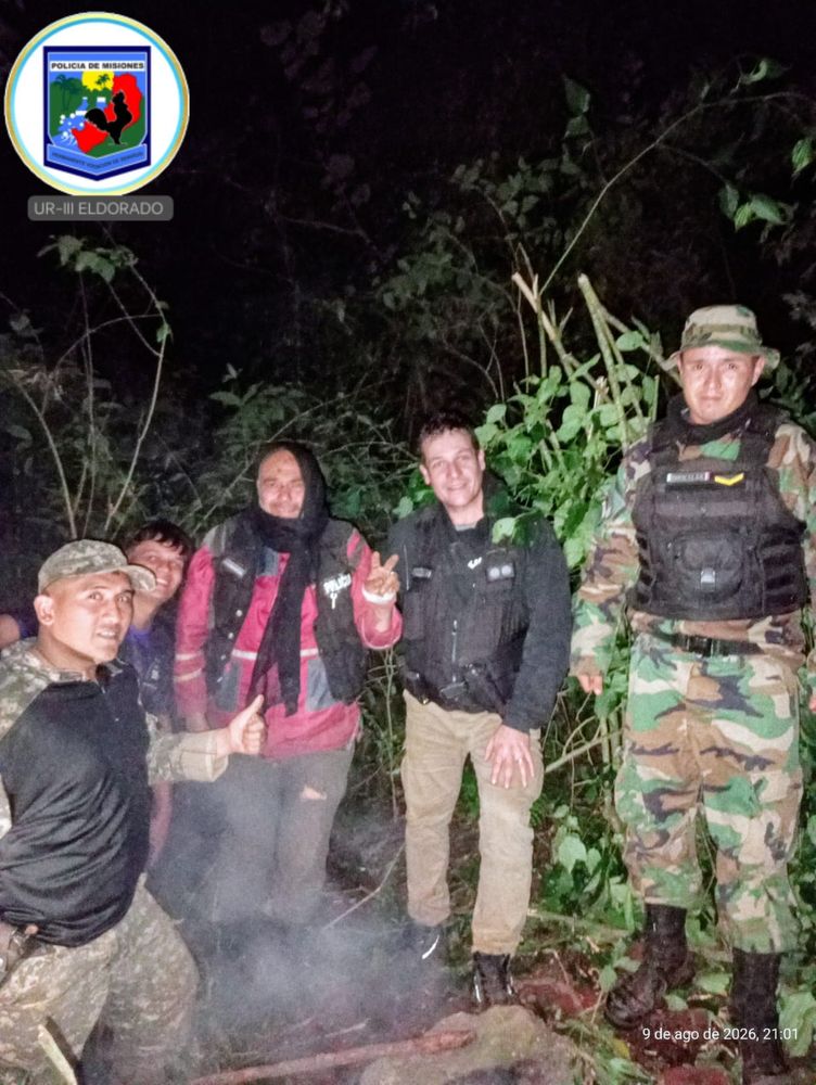 Colonia Delicia: sobrevivió varios días perdido en el monte y aseguró que fue perseguido por un “tigre”.