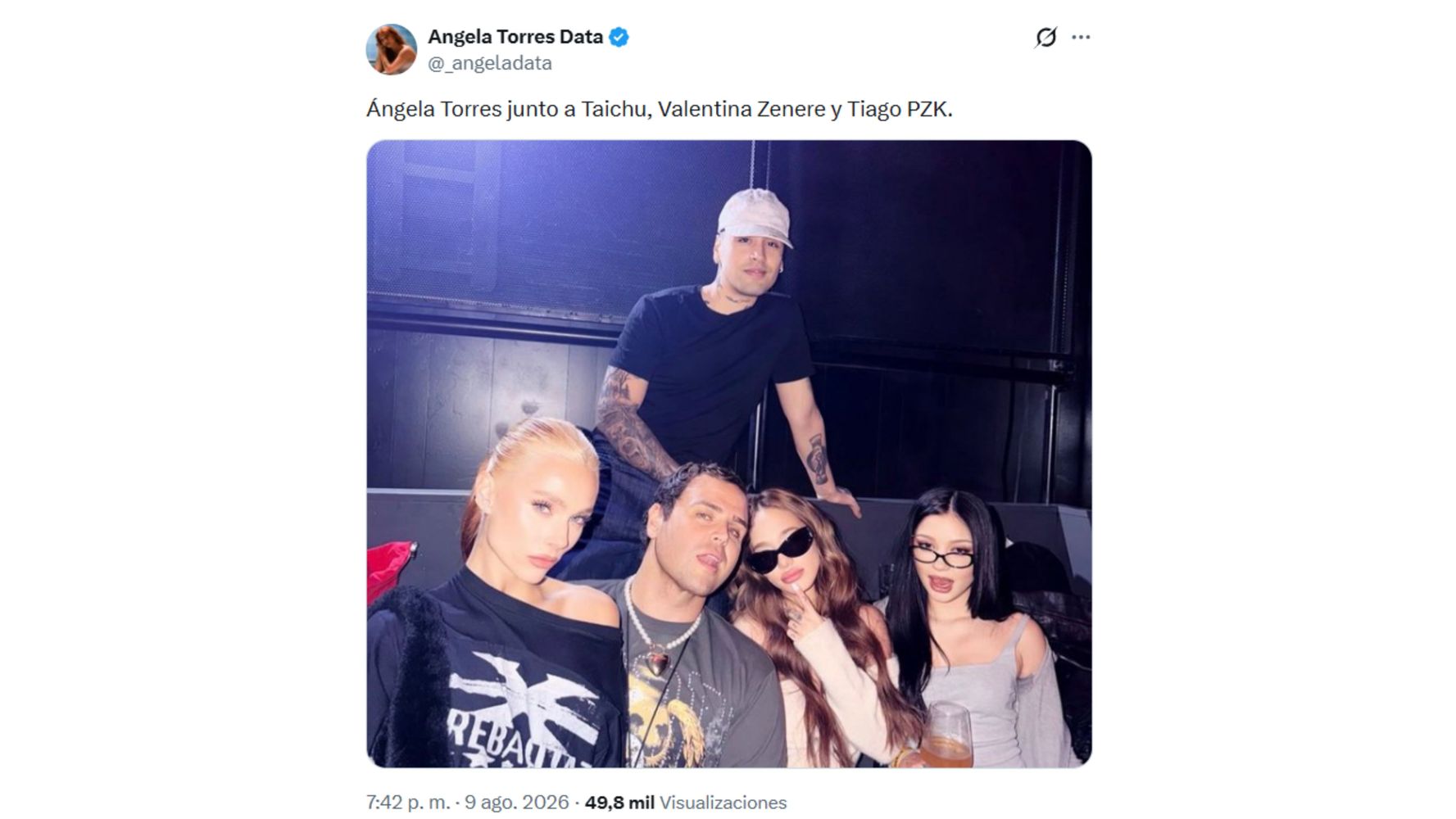 La foto que circuló en redes.