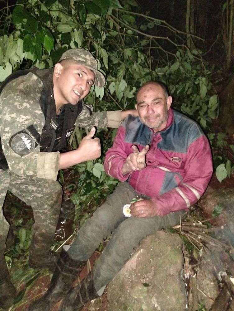 Colonia Delicia: sobrevivió varios días perdido en el monte y aseguró que fue perseguido por un “tigre”.