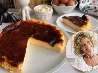 Torta vasca con dulce de leche y café: la versión inédita de Maru Botana para romper la rutina de la merienda