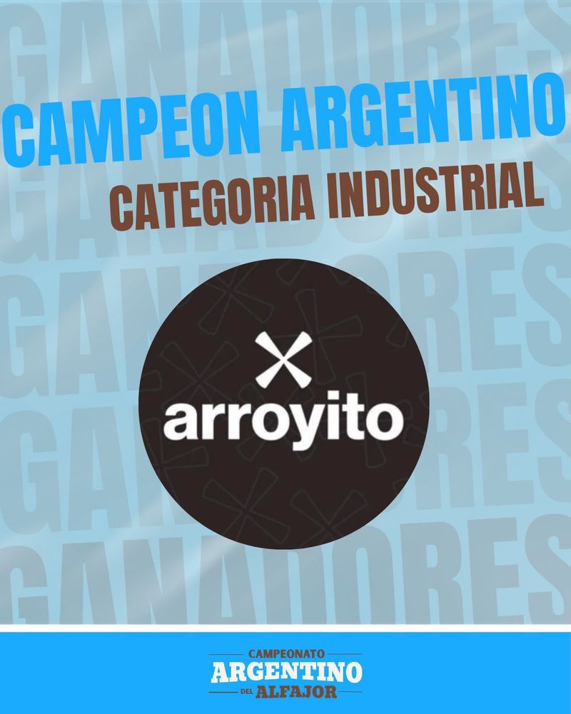 Arroyito fue la marca elegida como ganadora en la Categoría Industrial.