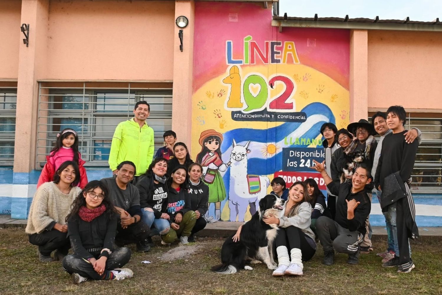 Los artistas plásticos invitados respondieron movilizados por el objetivo principal de aportar a erradicar la violencia y promover los derechos de las infancias y las familias.