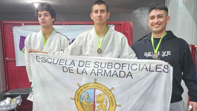 Judo: el equipo de la de la Escuela de Suboficiales de la Armada se destacó en Viedma 