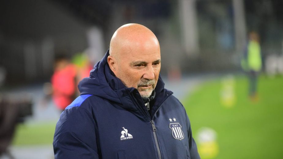 Jorge Sampaoli y un arranque complicado como entrenador de Talleres
