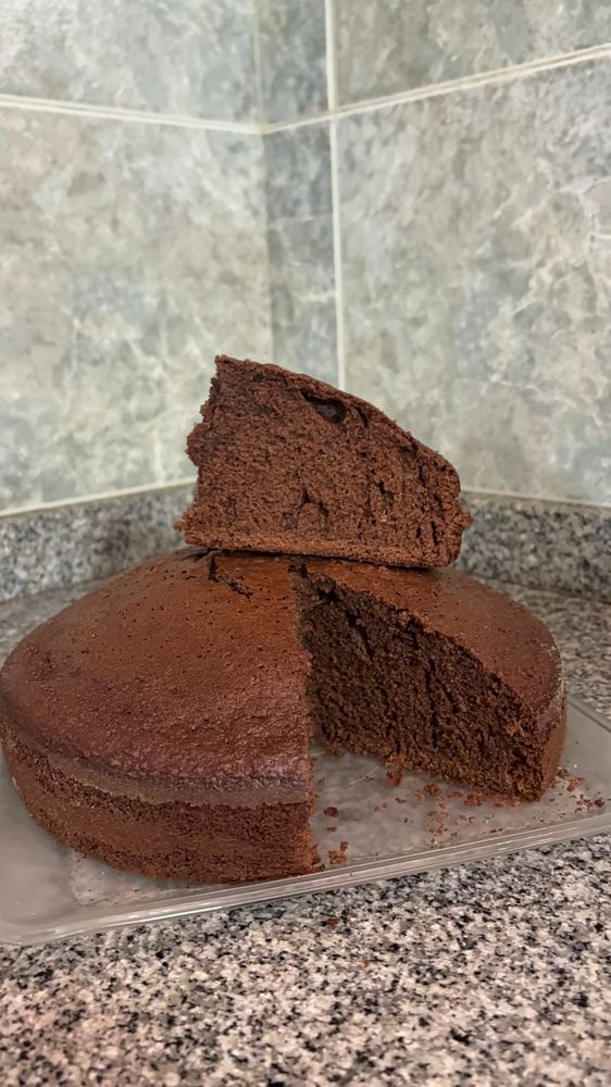 Así queda la torta con esta receta.