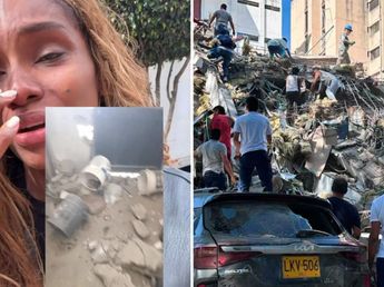 El dramático video de una ex Miss Universe de Colombia tras el fuerte terremoto: “Perdimos nuestra casa”