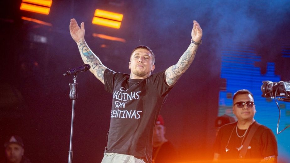 El Polaco en la Fiesta Nacional del Poncho