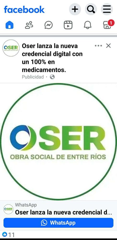 Estafas/advertencia OSER.