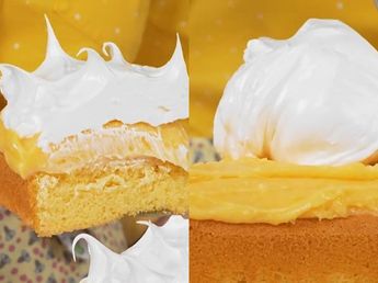 Torta lemon pie: la receta reversionada con bizcochuelo ideal para los cumpleaños