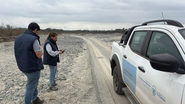 La Dirección de Minería verificó el cumplimiento de la normativa vigente en canteras y áreas de extracción.