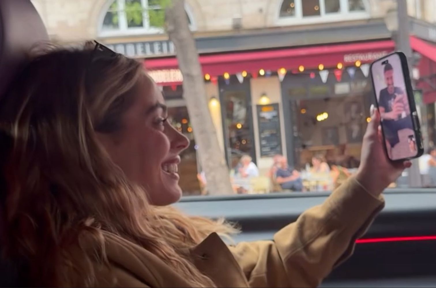 Tini habló con De Paul durante su viaje a París