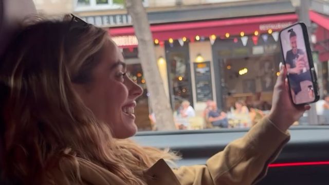 Tini habló con De Paul durante su viaje a París