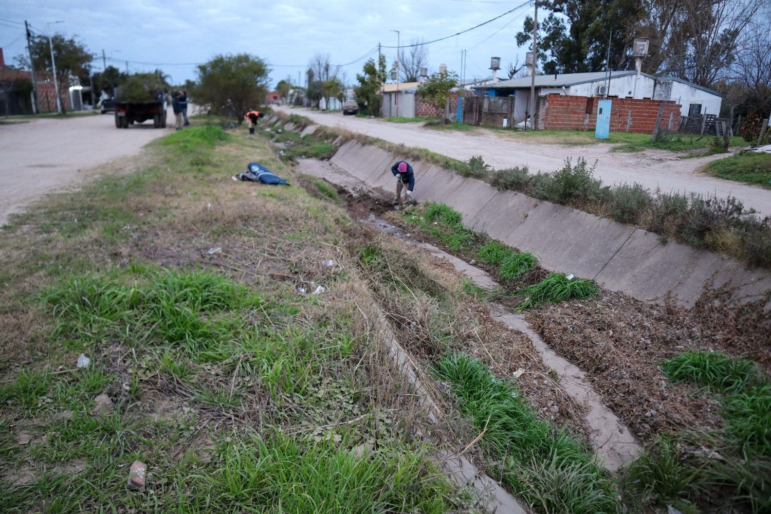Posible inundación/prevención en Gualeguay.