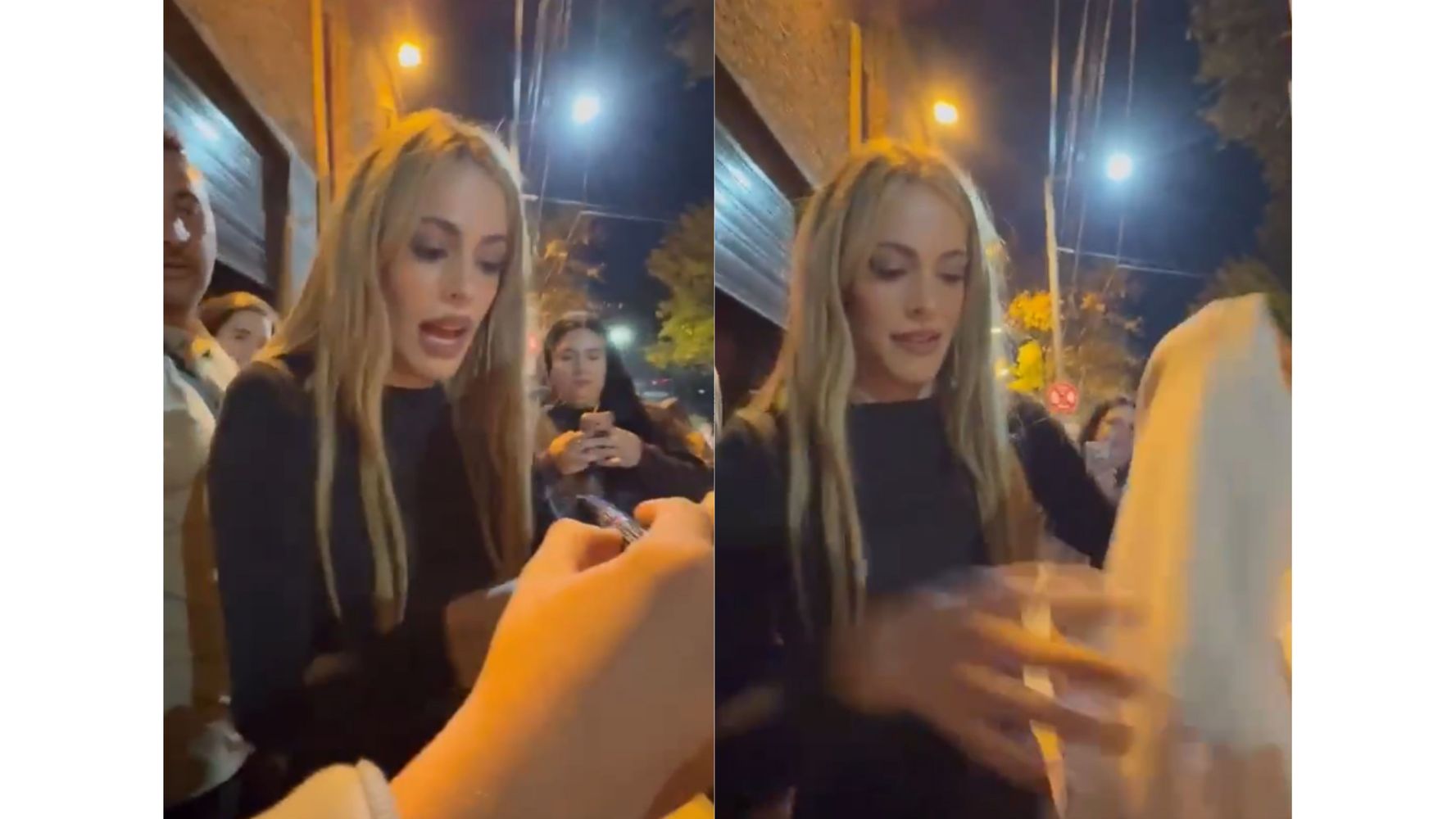 La reacción de Tini que se viralizó en redes.