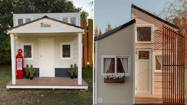 Cuánto cuestan las lujosas mini casas de Matilda Salazar y Mirko: tienen aire acondicionado, Smart TV y heladera