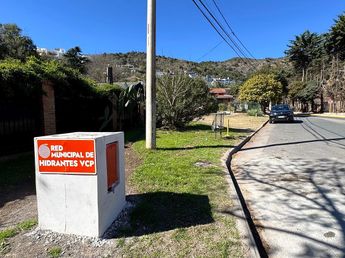 Prevención de incendios: nuevas bocas hidrantes y reservorios en barrio La Cuesta