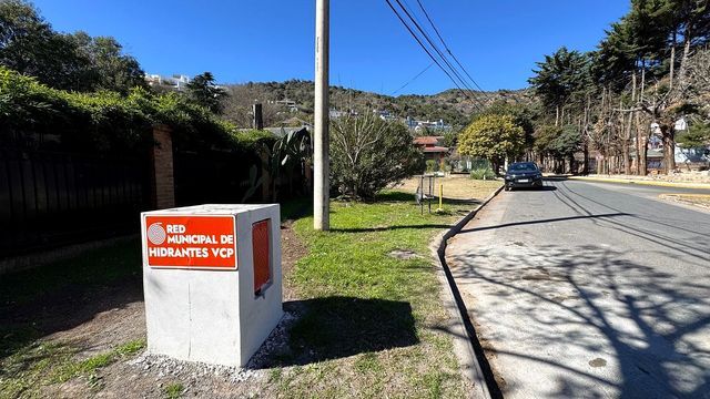 Nuevas bocas hidrantes y reservorios para fortalecer la prevención de incendios en barrio La Cuesta.