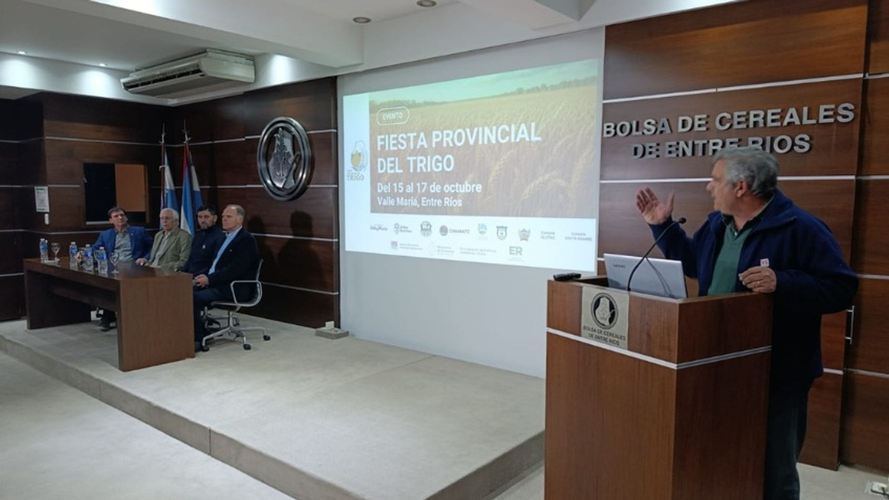 Valle María será sede de la primera Fiesta Provincial del Trigo de Entre Ríos.